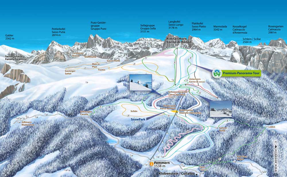 Skiarena Ritten © effektiv.it